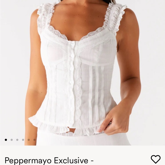 Peppermayo Tops - peppermayo Clearwater mist top